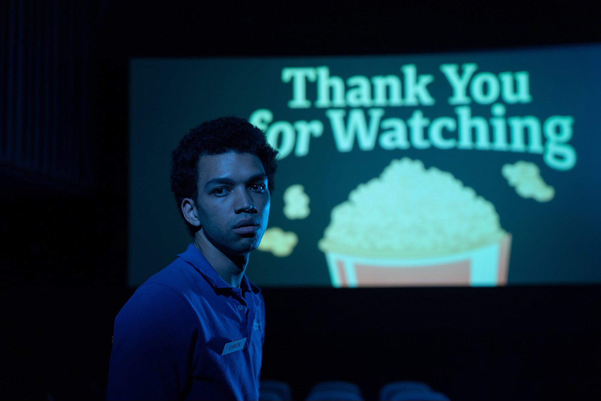 Justice Smith as Owen in I Saw the TV Glow