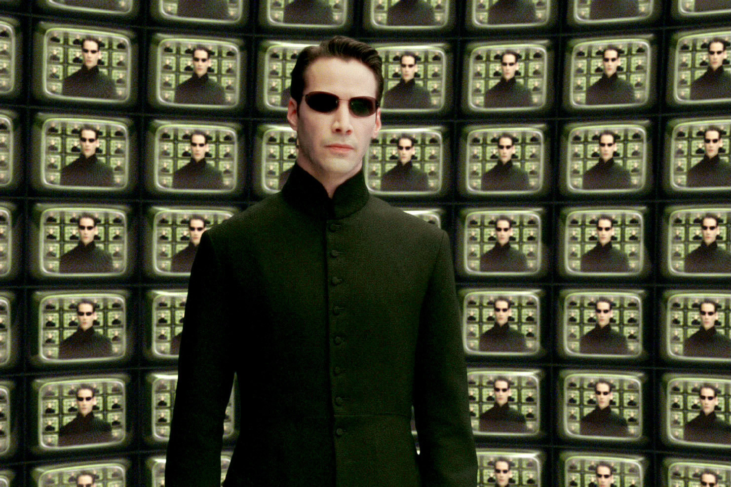 Keanu Reeves as Neo in The Matrix Reloaded
