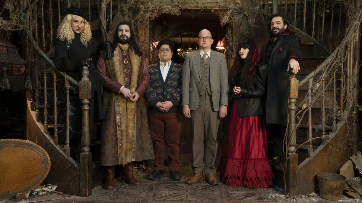 The cast of What We Do in the Shadows