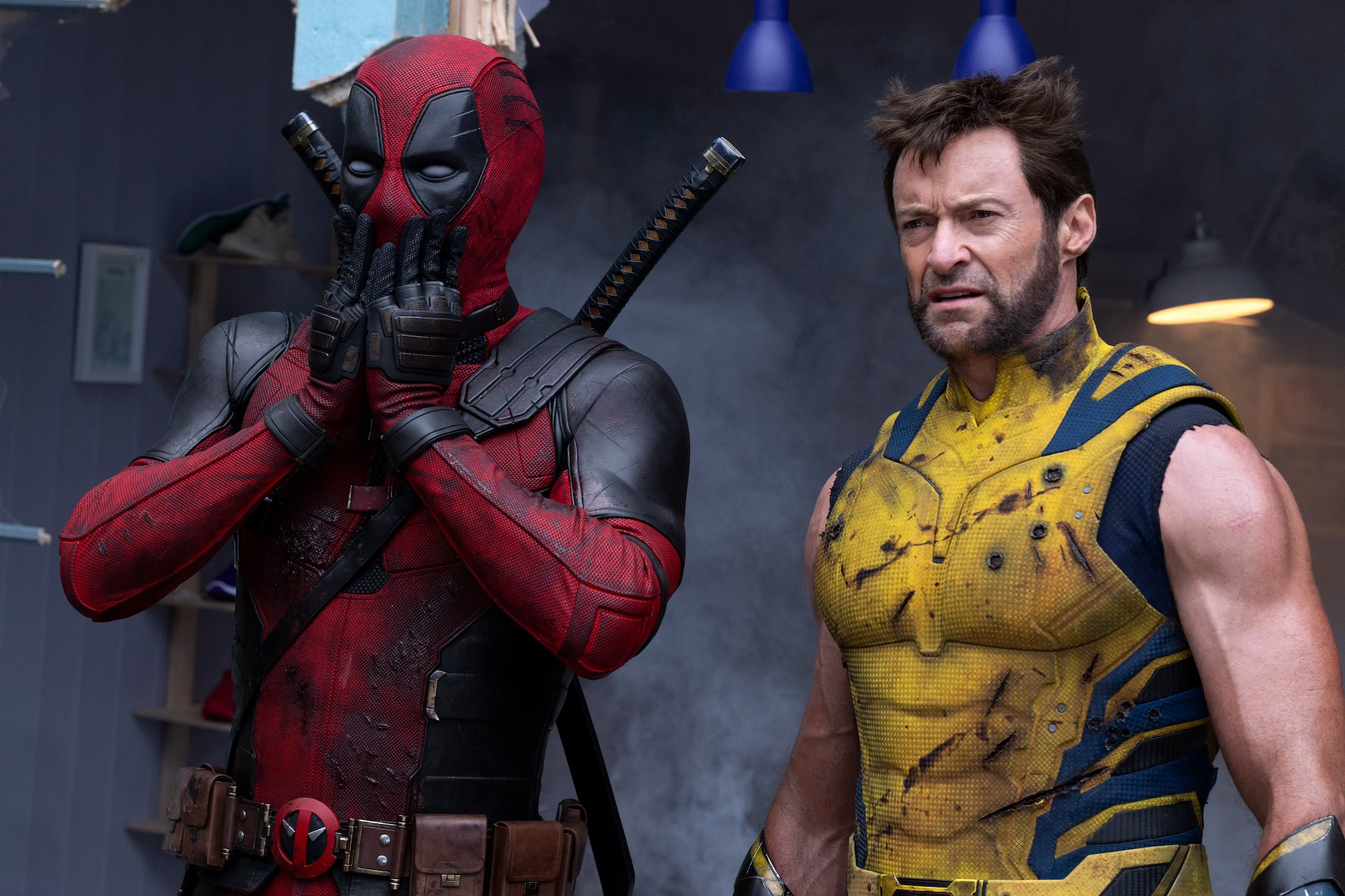 Deadpool (Ryan Reynolds) and Wolverine (Hugh Jackman) in Deadpool & Wolverine
