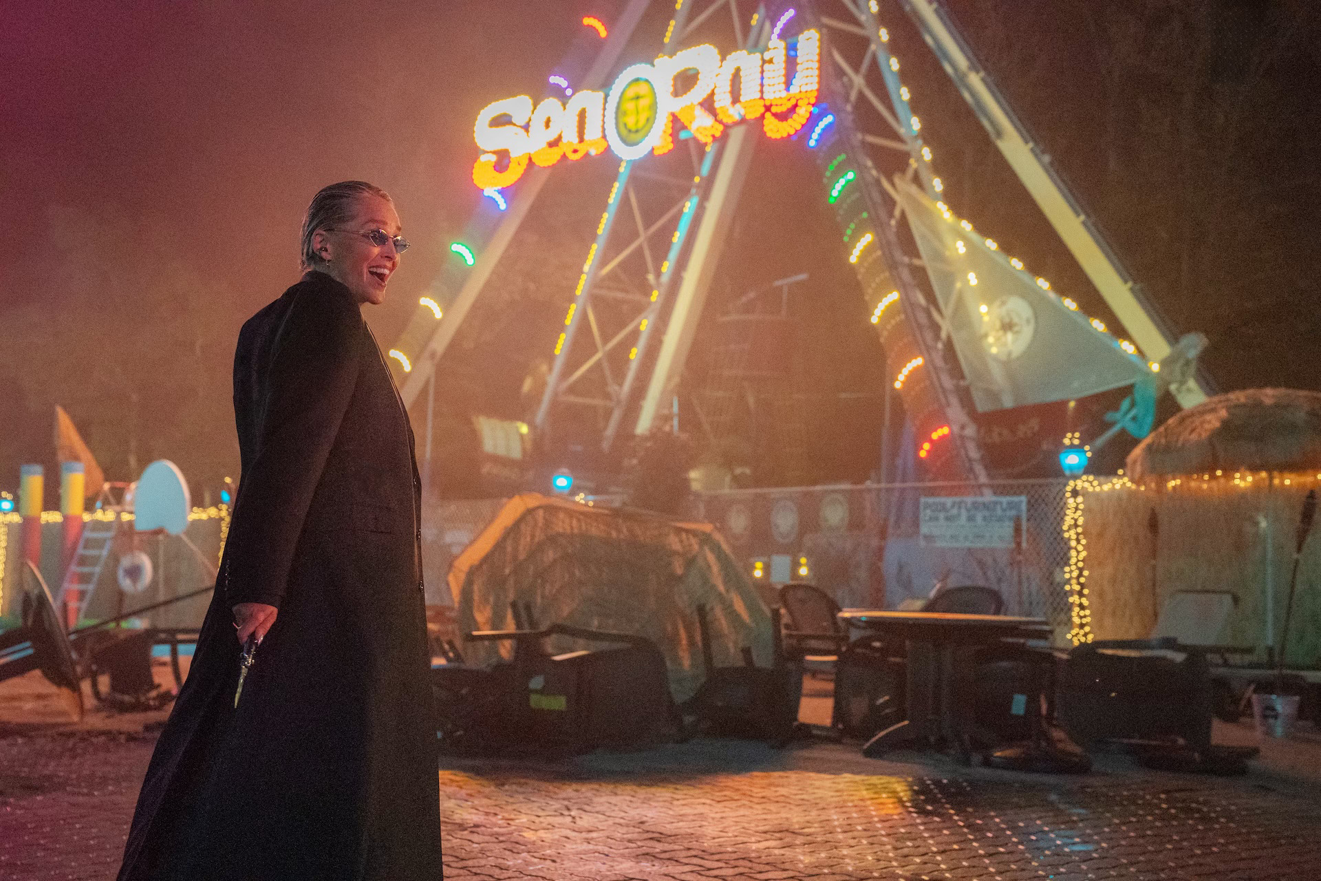 Sharon Stone as Lendina in Nobody 2