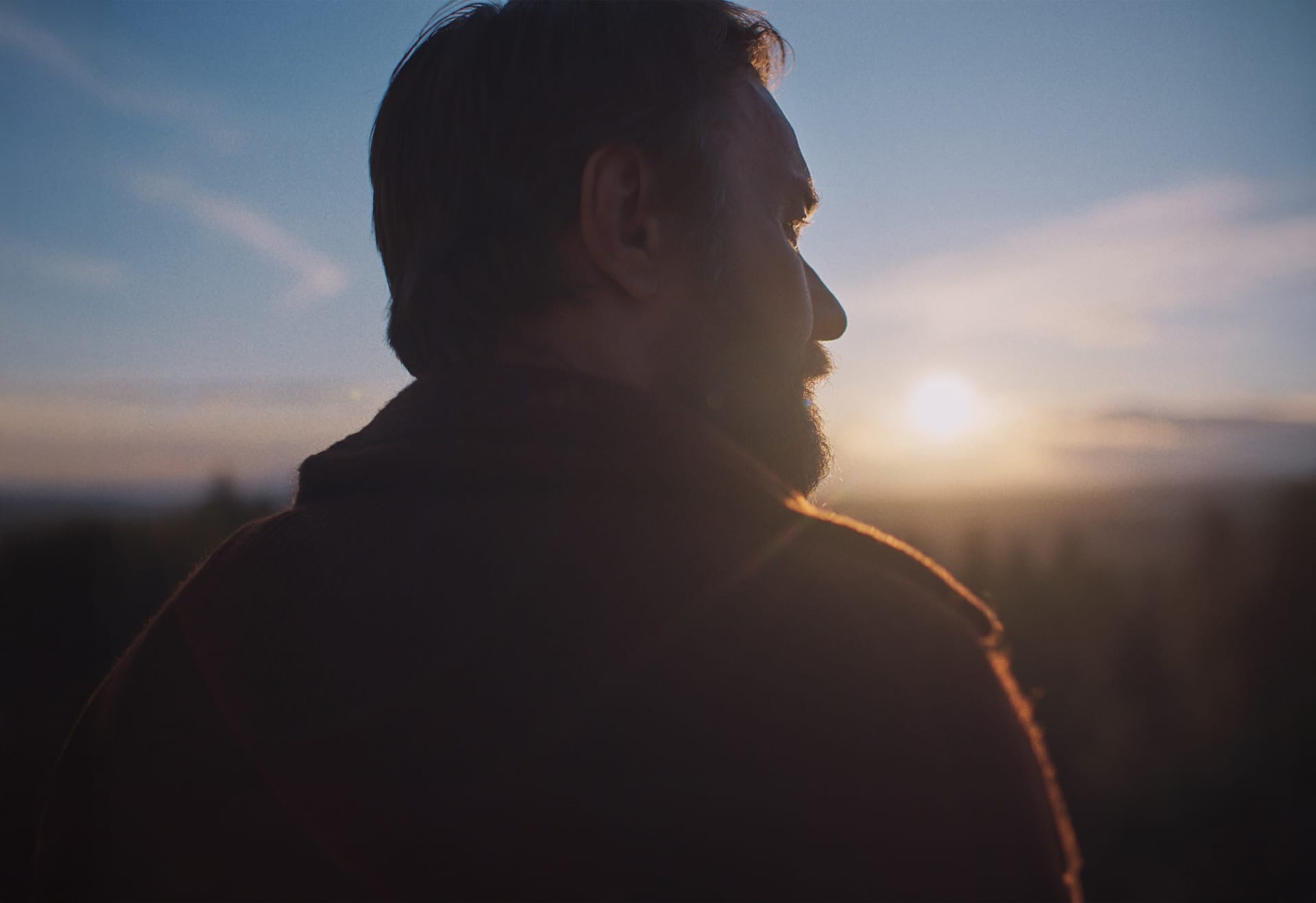 Joel Edgerton as Robert Grainier in Train Dreams