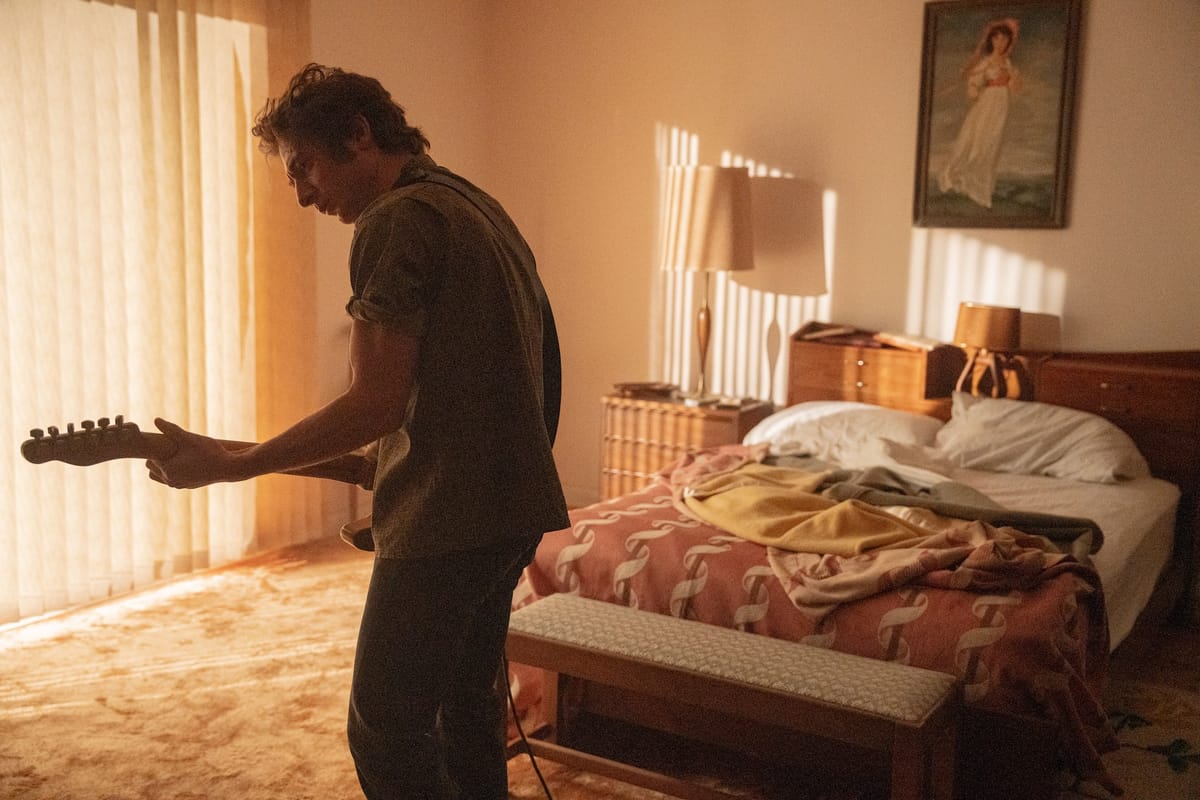 Jeremy Allen White as Bruce Springsteen in Springsteen: Deliver Me from Nowhere