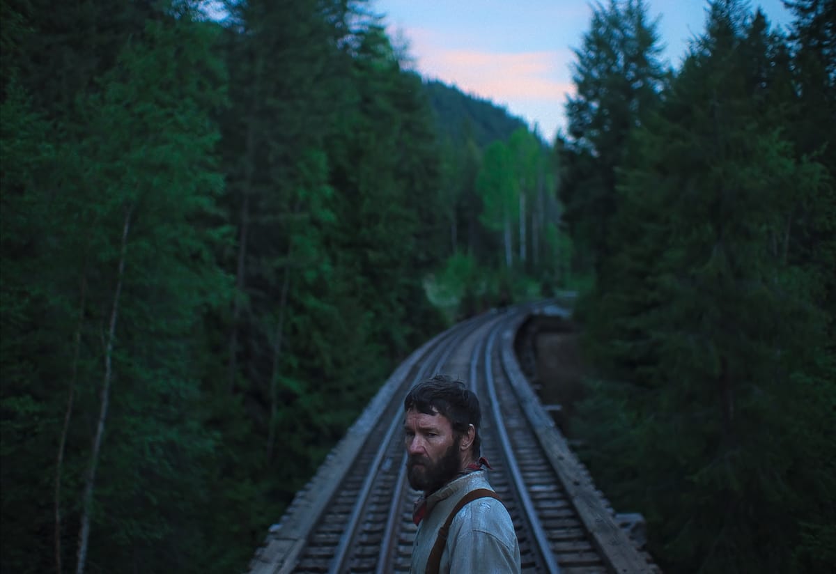Joel Edgerton as Robert Grainier in Train Dreams